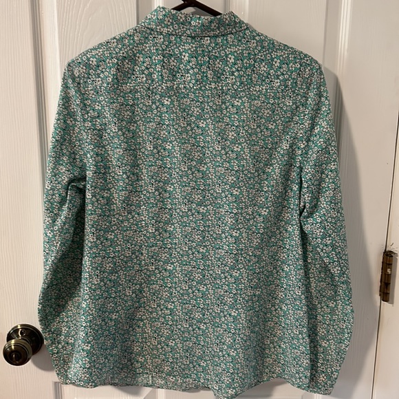 The limited woman long sleeve floral dress shirt - Picture 4 of 6